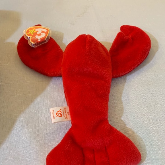 RARE! PINCHERS THE LOBSTER BEANIE BABIES - Picture 2 of 8